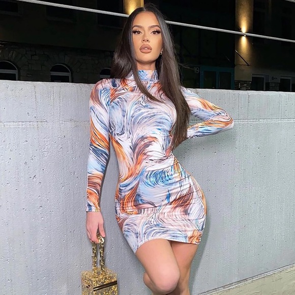 Fashion Nova Dresses & Skirts - fashion nova swirls dress